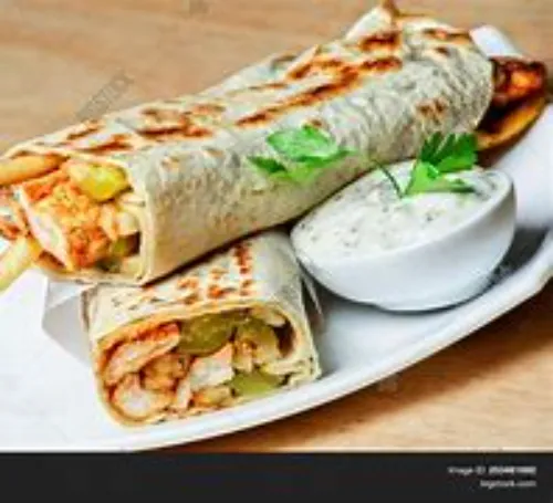 Shawarma Roll (Kuboos)